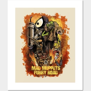 MAD MUPPETS FURRY ROAD Posters and Art